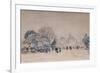 The Tuilleries, Paris, 1910-Edgar Degas-Framed Giclee Print