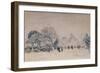 The Tuilleries, Paris, 1910-Edgar Degas-Framed Giclee Print