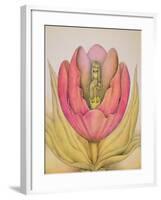 The Tulip Burst Open with a Pop, 1991-Wayne Anderson-Framed Giclee Print