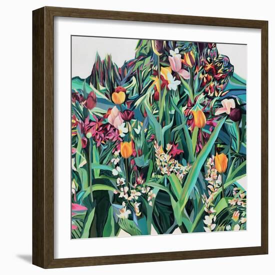 The Tulips-rose lascelles-Framed Giclee Print