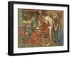 The Tune of the Seven Towers-Dante Gabriel Rossetti-Framed Giclee Print