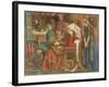 The Tune of the Seven Towers-Dante Gabriel Rossetti-Framed Giclee Print