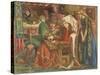 The Tune of the Seven Towers-Dante Gabriel Rossetti-Stretched Canvas