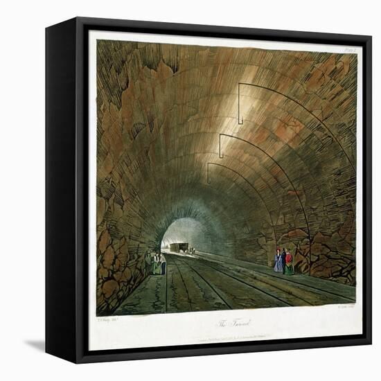 The Tunnel, 1831-Henry Pyall-Framed Stretched Canvas