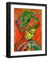 The Turban, 1910-Alexej Von Jawlensky-Framed Giclee Print