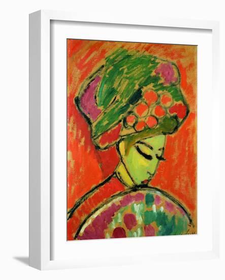 The Turban, 1910-Alexej Von Jawlensky-Framed Giclee Print