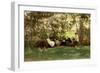 The Turf Bench, 1876-Ilya Efimovich Repin-Framed Giclee Print