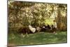 The Turf Bench, 1876-Ilya Efimovich Repin-Mounted Giclee Print
