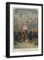 The Turkey Guardian-null-Framed Giclee Print