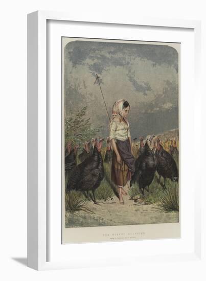 The Turkey Guardian-null-Framed Giclee Print