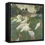 The Turkeys, 1877-Claude Monet-Framed Stretched Canvas