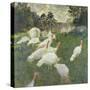 The Turkeys, 1877-Claude Monet-Stretched Canvas