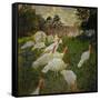 The Turkeys, 1877-Claude Monet-Framed Stretched Canvas