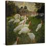 The Turkeys, 1877-Claude Monet-Stretched Canvas