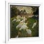 The Turkeys, 1877-Claude Monet-Framed Giclee Print