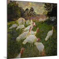 The Turkeys, 1877-Claude Monet-Mounted Giclee Print