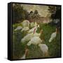 The Turkeys, 1877-Claude Monet-Framed Stretched Canvas