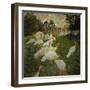 The Turkeys, 1877-Claude Monet-Framed Giclee Print