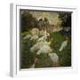 The Turkeys, 1877-Claude Monet-Framed Giclee Print