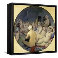 The Turkish Bath, 1863-Jean-Auguste-Dominique Ingres-Framed Stretched Canvas