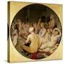 The Turkish Bath, 1863-Jean-Auguste-Dominique Ingres-Stretched Canvas