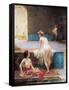 The Turkish Bath, 1896-Serkis Diranian-Framed Stretched Canvas