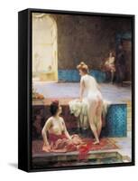 The Turkish Bath, 1896-Serkis Diranian-Framed Stretched Canvas