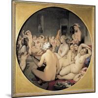 The Turkish Bath-Jean-Auguste-Dominique Ingres-Mounted Art Print