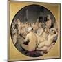 The Turkish Bath-Jean-Auguste-Dominique Ingres-Mounted Art Print