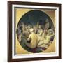 The Turkish Bath-Jean-Auguste-Dominique Ingres-Framed Art Print