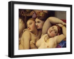 The Turkish Baths, Detail-Jean-Auguste-Dominique Ingres-Framed Giclee Print