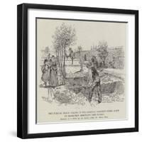 The Turkish Crisis, Graves in the Armenian Cemetery Where About 700 Massacred Armenians Were Buried-Melton Prior-Framed Giclee Print