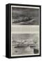 The Turkish Crisis, War-Ships at Salonica-William Heysham Overend-Framed Stretched Canvas