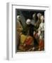 The Turkish Embassy in Naples in 1741-Giuseppe Bonito-Framed Giclee Print