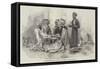 The Turkish Exhibition and Museum, Hyde-Park-Corner, a Turkish Dinner Party-null-Framed Stretched Canvas
