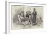 The Turkish Exhibition and Museum, Hyde-Park-Corner, a Turkish Dinner Party-null-Framed Giclee Print