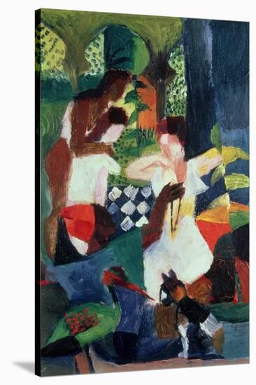 The Turkish Jeweller-Auguste Macke-Stretched Canvas