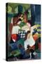 The Turkish Jeweller-Auguste Macke-Stretched Canvas