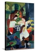 The Turkish Jeweller-Auguste Macke-Stretched Canvas