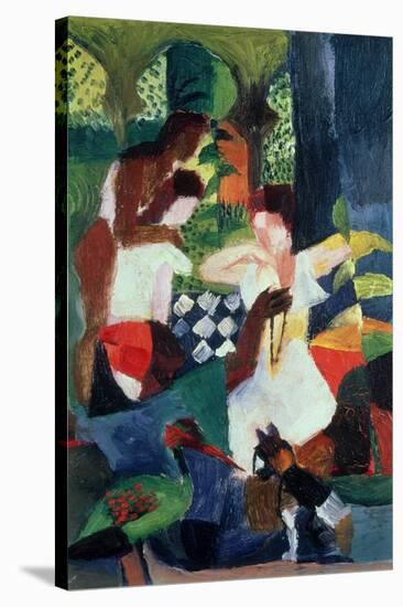 The Turkish Jeweller-Auguste Macke-Stretched Canvas