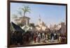 The Turkish Market-Rudolf von Alt-Framed Giclee Print