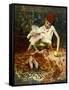 The Turkish Page-William Merritt Chase-Framed Stretched Canvas