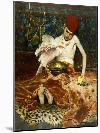 The Turkish Page-William Merritt Chase-Mounted Giclee Print