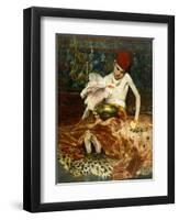 The Turkish Page-William Merritt Chase-Framed Giclee Print