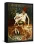 The Turkish Page-William Merritt Chase-Framed Stretched Canvas