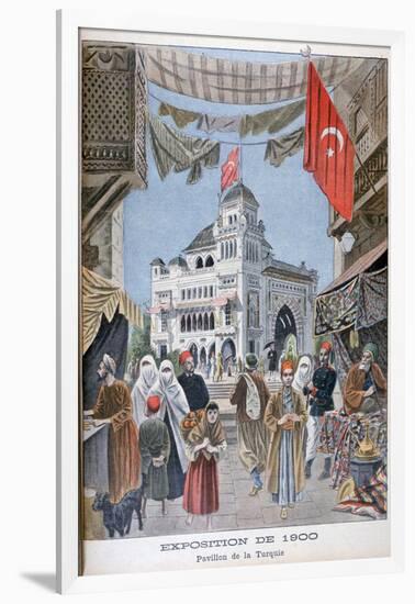 The Turkish Pavilion at the Universal Exhibition of 1900, Paris, 1900-null-Framed Giclee Print