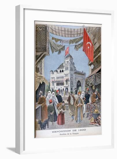 The Turkish Pavilion at the Universal Exhibition of 1900, Paris, 1900-null-Framed Giclee Print