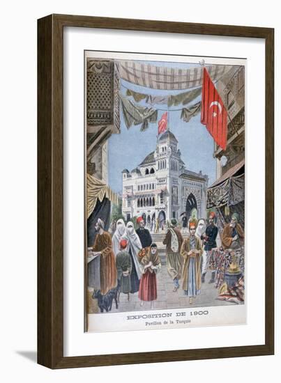 The Turkish Pavilion at the Universal Exhibition of 1900, Paris, 1900-null-Framed Giclee Print