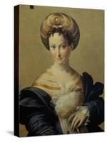 The Turkish Slave Girl-Parmigianino-Stretched Canvas