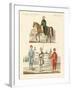 The Turkish Sultan Mahmud and His New Troups-null-Framed Giclee Print